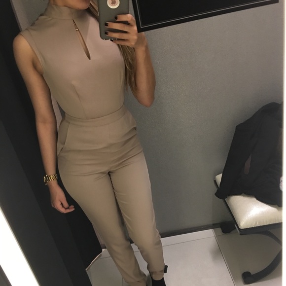 Nude jumpsuit - Picture 1 of 1